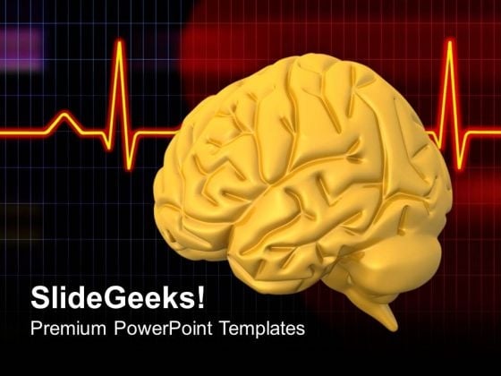 Human Brain With Eeg PowerPoint Templates Ppt Backgrounds For Slides 0713 Human Brain With Eeg PowerPoint Templates Ppt Backgrounds For Slides 0713