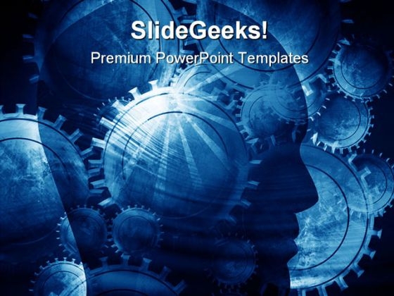 Humanhead Future PowerPoint Template 1110 Humanhead Future PowerPoint Template 1110