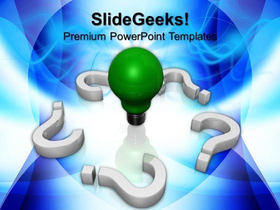 Idea Among Questions Business PowerPoint Templates And PowerPoint Themes 0812 Idea Among Questions Business PowerPoint Templates And PowerPoint Themes 0812
