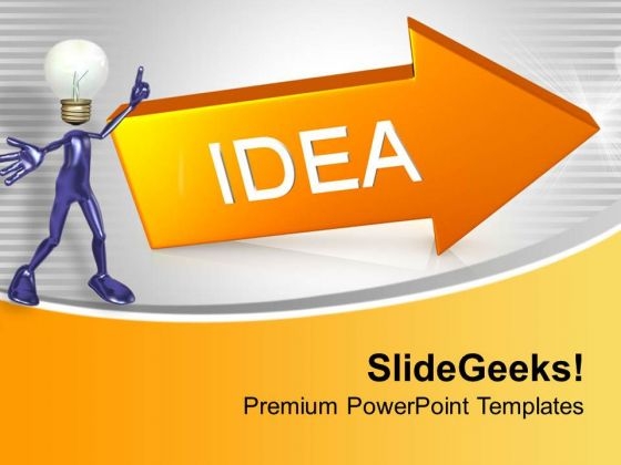 Idea Arrow Business Innovation PowerPoint Templates Ppt Backgrounds For Slides 0313 Idea Arrow Business Innovation PowerPoint Templates Ppt Backgrounds For Slides 0313
