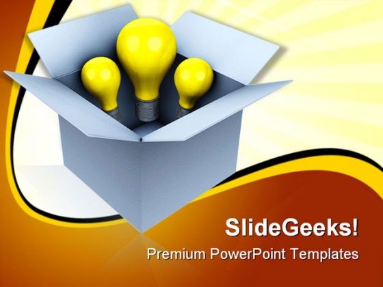 Idea Box Business PowerPoint Themes And PowerPoint Slides 0311