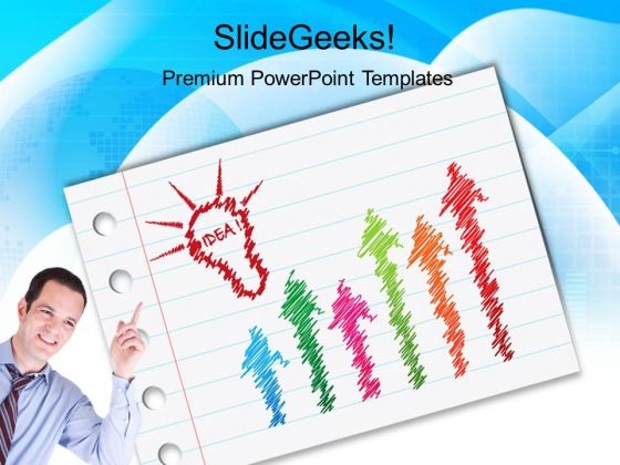 Idea To Growth Business PowerPoint Templates And PowerPoint Themes 0212 Idea To Growth Business PowerPoint Templates And PowerPoint Themes 0212