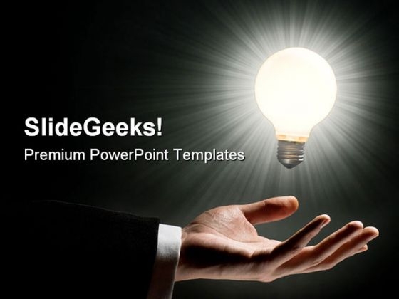 Idea With Lightbulb Business PowerPoint Templates And PowerPoint Backgrounds 0611 Idea With Lightbulb Business PowerPoint Templates And PowerPoint Backgrounds 0611