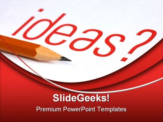 Ideas01 Business PowerPoint Template 0610 Ideas01 Business PowerPoint Template 0610