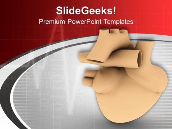 Illustration Of Heart With Heart Beat PowerPoint Templates Ppt Backgrounds For Slides 0513 Illustration Of Heart With Heart Beat PowerPoint Templates Ppt Backgrounds For Slides 0513