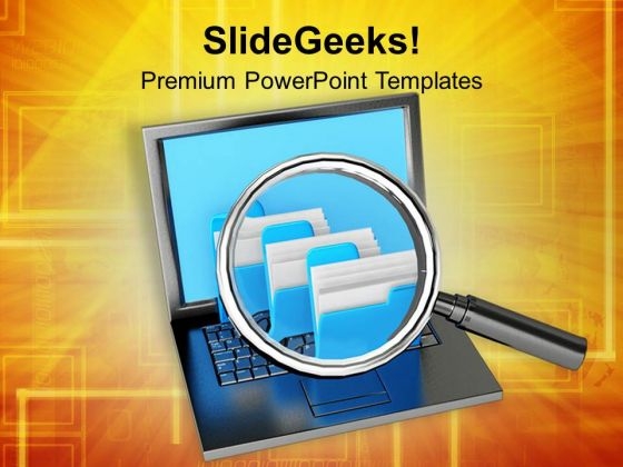 Image Of Folder Checking PowerPoint Templates Ppt Backgrounds For Slides 0713 Image Of Folder Checking PowerPoint Templates Ppt Backgrounds For Slides 0713