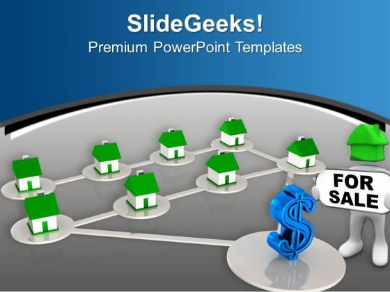 Image Of Houses For Sale PowerPoint Templates Ppt Backgrounds For Slides 0713 Image Of Houses For Sale PowerPoint Templates Ppt Backgrounds For Slides 0713
