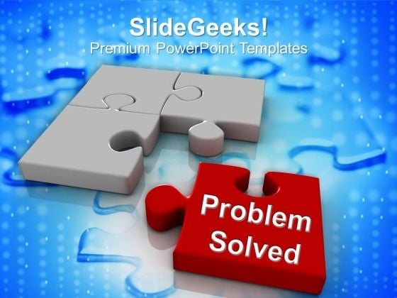 Image Of Puzzle Pieces Problem Solved PowerPoint Templates Ppt Backgrounds For Slides 0113 Image Of Puzzle Pieces Problem Solved PowerPoint Templates Ppt Backgrounds For Slides 0113
