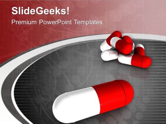 Image Of Red And White Capsules PowerPoint Templates Ppt Backgrounds For Slides 0713 Image Of Red And White Capsules PowerPoint Templates Ppt Backgrounds For Slides 0713