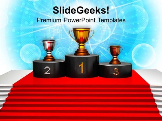 Image Of Winner Podium PowerPoint Templates Ppt Backgrounds For Slides 0213 Image Of Winner Podium PowerPoint Templates Ppt Backgrounds For Slides 0213