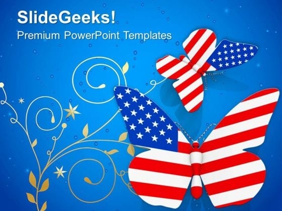 Independence Concept With Flying Butterflies PowerPoint Templates Ppt Backgrounds For Slides 0913 Independence Concept With Flying Butterflies PowerPoint Templates Ppt Backgrounds For Slides 0913