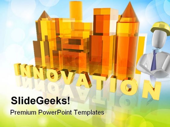 Innovation Construction PowerPoint Templates And PowerPoint Backgrounds 0611 Innovation Construction PowerPoint Templates And PowerPoint Backgrounds 0611