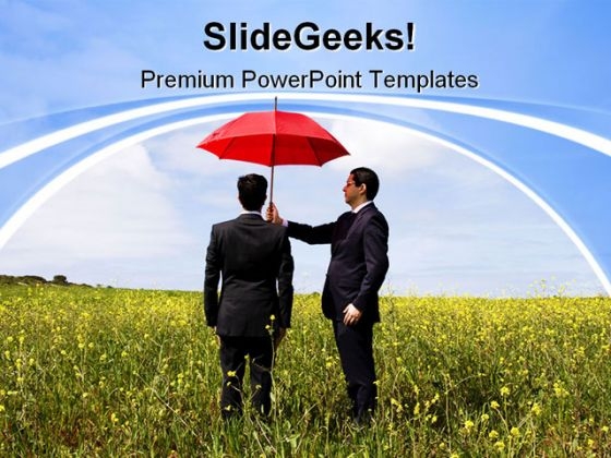 Insurance Agent Protection Security PowerPoint Themes And PowerPoint Slides 0711
