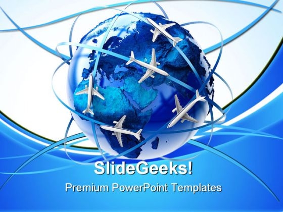 International Air Travel Transportation PowerPoint Templates And PowerPoint Backgrounds 0611 International Air Travel Transportation PowerPoint Templates And PowerPoint Backgrounds 0611