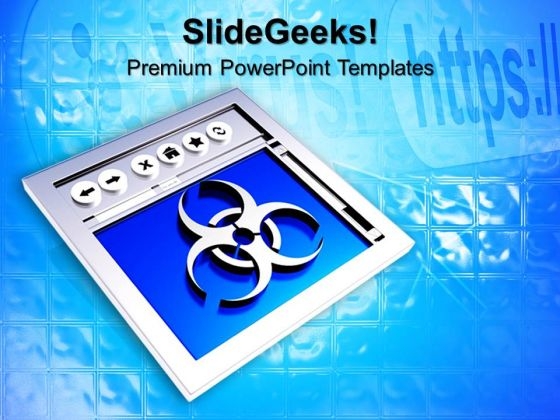 Internet Browser Virus Symbol PowerPoint Templates And PowerPoint Themes 0612 Internet Browser Virus Symbol PowerPoint Templates And PowerPoint Themes 0612