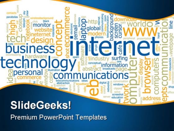 Internet Business PowerPoint Template 0810 Internet Business PowerPoint Template 0810