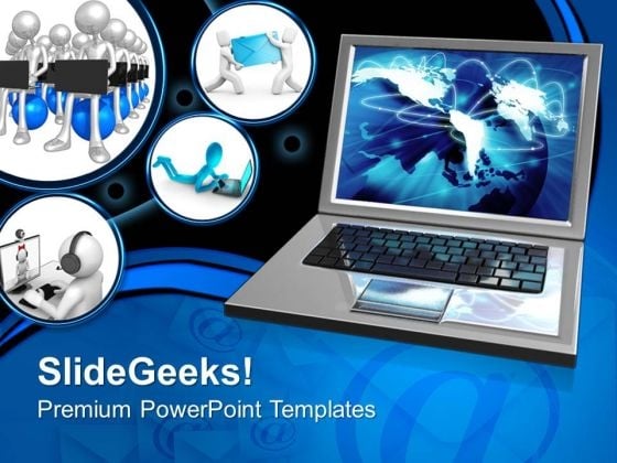 Internet Connection Technology PowerPoint Templates And PowerPoint Themes 0612