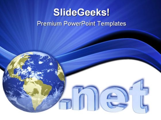 Internet Globe PowerPoint Template 1110 Internet Globe PowerPoint Template 1110