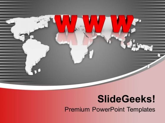 Internet To Connect Globaly For Business PowerPoint Templates Ppt Backgrounds For Slides 0413