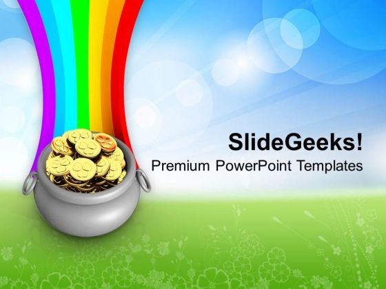 Irish Luck Wealth PowerPoint Templates Ppt Backgrounds For Slides 0213 Irish Luck Wealth PowerPoint Templates Ppt Backgrounds For Slides 0213