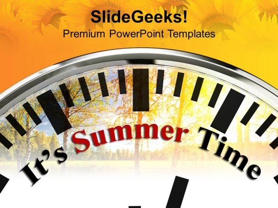 Its Summer Time Holidays PowerPoint Templates Ppt Backgrounds For Slides 0113 Its Summer Time Holidays PowerPoint Templates Ppt Backgrounds For Slides 0113