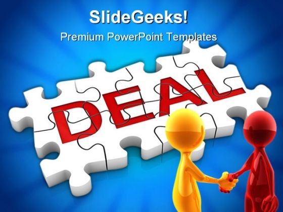 Jigsaw Puzzle Deal Business PowerPoint Backgrounds And Templates 1210 Jigsaw Puzzle Deal Business PowerPoint Backgrounds And Templates 1210