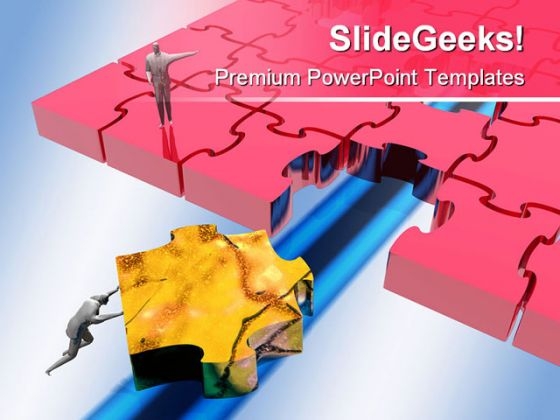 Joining Missing Jigsaw Puzzle Business PowerPoint Themes And PowerPoint Slides 0711 Joining Missing Jigsaw Puzzle Business PowerPoint Themes And PowerPoint Slides 0711