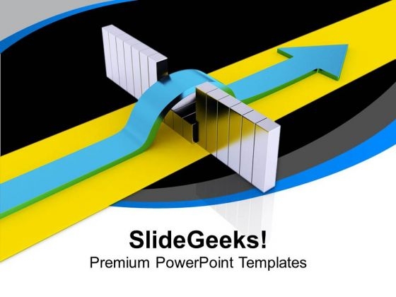 Jump The Boundaries To Get Success PowerPoint Templates Ppt Backgrounds For Slides 0413 Jump The Boundaries To Get Success PowerPoint Templates Ppt Backgrounds For Slides 0413