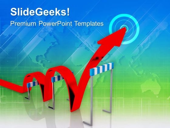 Jump The Hurdle Of Business PowerPoint Templates Ppt Backgrounds For Slides 0513 Jump The Hurdle Of Business PowerPoint Templates Ppt Backgrounds For Slides 0513