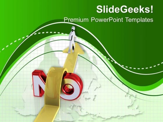 Jump The Negative Barrier In Life PowerPoint Templates Ppt Backgrounds For Slides 0613 Jump The Negative Barrier In Life PowerPoint Templates Ppt Backgrounds For Slides 0613