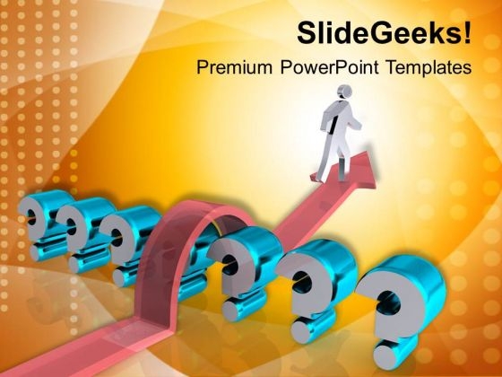 Jump The Questions For Better Future PowerPoint Templates Ppt Backgrounds For Slides 0513 Jump The Questions For Better Future PowerPoint Templates Ppt Backgrounds For Slides 0513