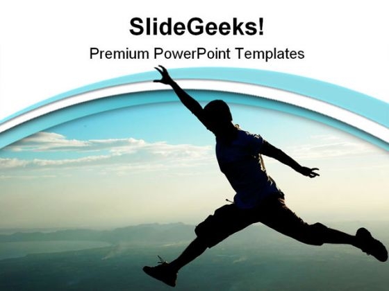 Jump Vacation PowerPoint Templates And PowerPoint Backgrounds 0811 Jump Vacation PowerPoint Templates And PowerPoint Backgrounds 0811