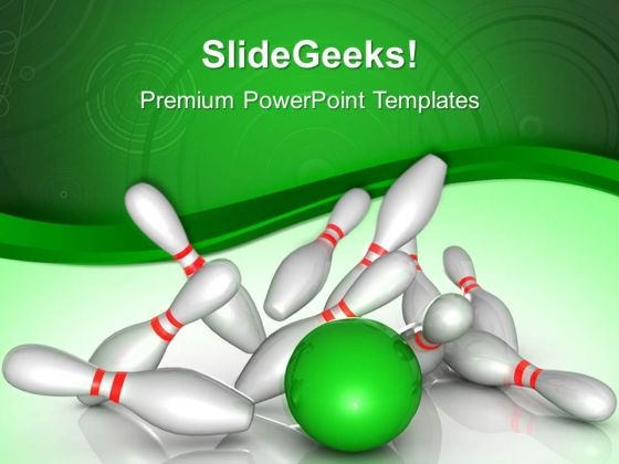 Knocking The Pins Down Metaphor PowerPoint Templates And PowerPoint Themes 0512 Knocking The Pins Down Metaphor PowerPoint Templates And PowerPoint Themes 0512