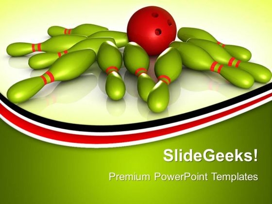Knocking The Pins Down Success PowerPoint Templates And PowerPoint Themes 0512 Knocking The Pins Down Success PowerPoint Templates And PowerPoint Themes 0512