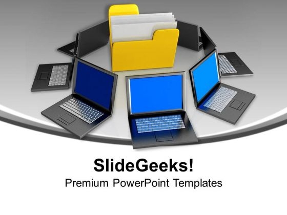 Laptop Around File Folder Internet PowerPoint Templates Ppt Backgrounds For Slides 1212 Laptop Around File Folder Internet PowerPoint Templates Ppt Backgrounds For Slides 1212