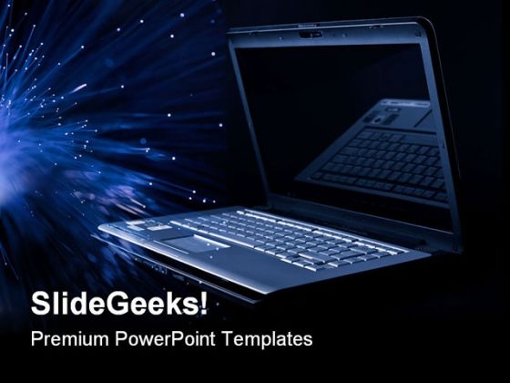 Laptop Background Computer PowerPoint Themes And PowerPoint Slides 0711
