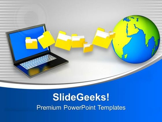 Laptop Uploading Downloading Files To Internet PowerPoint Templates Ppt Backgrounds For Slides 0213 Laptop Uploading Downloading Files To Internet PowerPoint Templates Ppt Backgrounds For Slides 0213