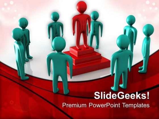 Leader Win Metaphor PowerPoint Templates And PowerPoint Themes 0612 Leader Win Metaphor PowerPoint Templates And PowerPoint Themes 0612