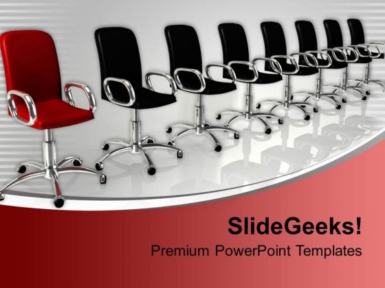 Leadership Concept In Chairs Business PowerPoint Templates Ppt Backgrounds For Slides 0113 Leadership Concept In Chairs Business PowerPoint Templates Ppt Backgrounds For Slides 0113