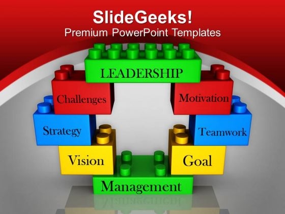 Leadership Concept With Toy Blocks PowerPoint Templates Ppt Backgrounds For Slides 0513 Leadership Concept With Toy Blocks PowerPoint Templates Ppt Backgrounds For Slides 0513