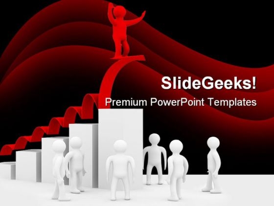 Leadership People PowerPoint Template 0510 Leadership People PowerPoint Template 0510