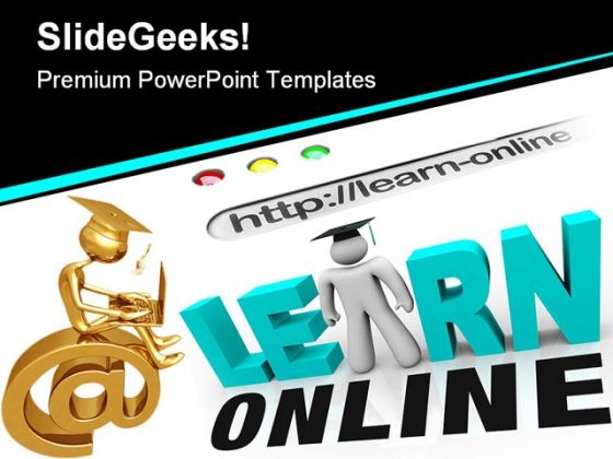 Learn Online Web Screen Internet PowerPoint Themes And PowerPoint Slides 0211 Learn Online Web Screen Internet PowerPoint Themes And PowerPoint Slides 0211