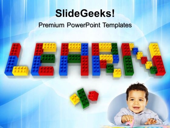 Learn With Lego Blocks Game PowerPoint Templates And PowerPoint Themes 0812 Learn With Lego Blocks Game PowerPoint Templates And PowerPoint Themes 0812