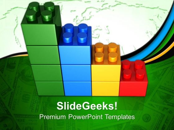 Lego Bar Graph Business PowerPoint Templates And PowerPoint Themes 0712 Lego Bar Graph Business PowerPoint Templates And PowerPoint Themes 0712