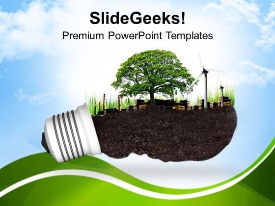 Light Bulb With Ecofriendly Concept PowerPoint Templates Ppt Backgrounds For Slides 0713 Light Bulb With Ecofriendly Concept PowerPoint Templates Ppt Backgrounds For Slides 0713