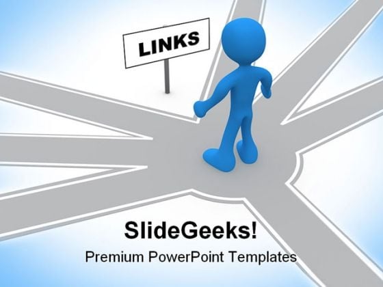 Links Leadership PowerPoint Templates And PowerPoint Backgrounds 0811
