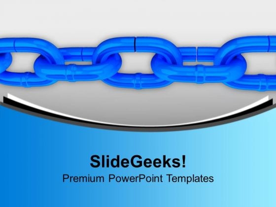 Links Of Chain Security PowerPoint Templates Ppt Backgrounds For Slides 1212