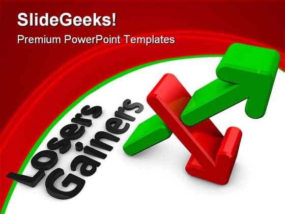 Losers Gainers Arrows Shapes PowerPoint Templates And PowerPoint Backgrounds 0211 Losers Gainers Arrows Shapes PowerPoint Templates And PowerPoint Backgrounds 0211