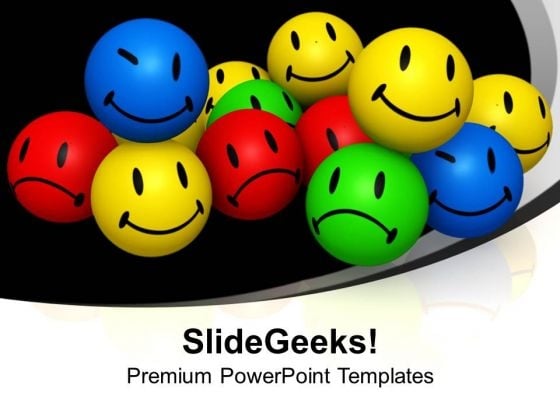 Lots Of Emotion Icons PowerPoint Templates And PowerPoint Themes 1112