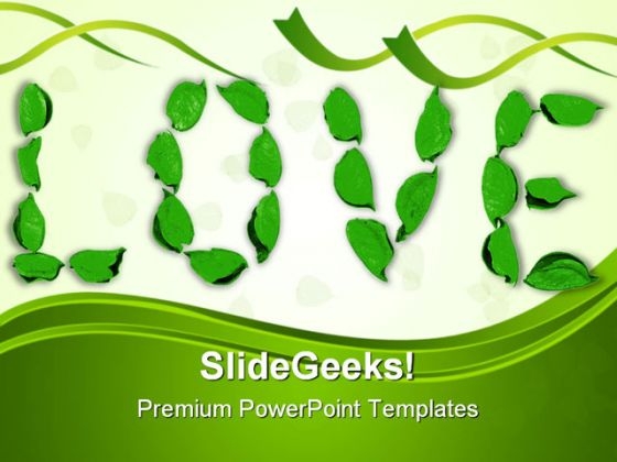 Love Nature PowerPoint Themes And PowerPoint Slides 0711